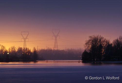 Foggy First Light_22187.jpg - Photographed along the Rideau Canal Waterway near Smiths Falls, Ontario, Canada.